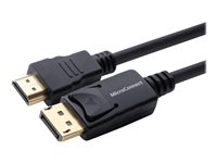 MicroConnect Videokabel DisplayPort / HDMI 10m Sort