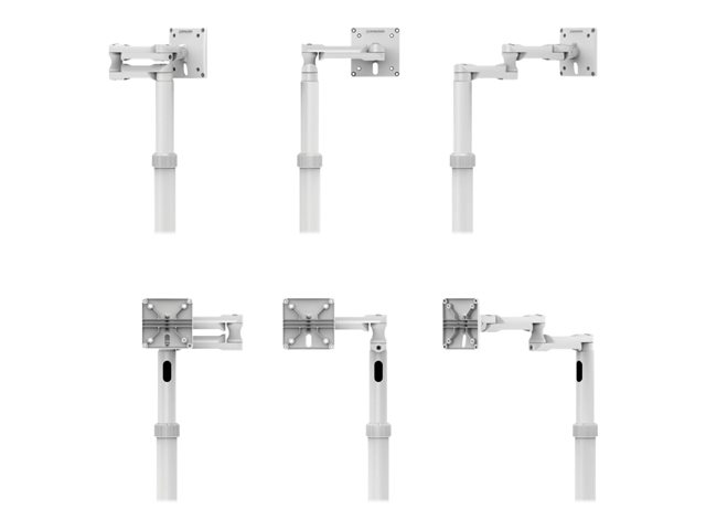 Compulocks iPad Pro 12.9" (3 - 6th Gen) Space Enclosure Medical Rolling Cart Extended vozík - pro tablet - bílá – foto 5