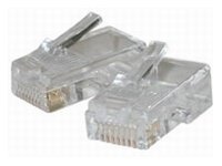 C2G Modular Plug Network connector RJ-45 (M) CAT 5 (pack of 10)