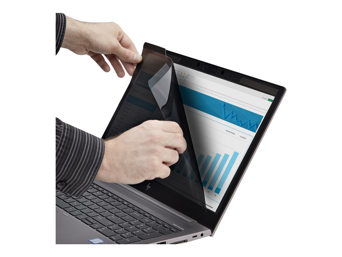 StarTech.com Laptop Privacy Screen for 15" Notebook, Magnetic Removable Laptop Display Security Filter, Blue Light Reducing Screen Protector, 16:9, Matte/Glossy, +/-30 Degree Viewing - Blue Light Filter (PRIVSCNLT15) - filtr pro zvýšení soukromí k notebooku - kompatibilní s TAA – foto 8