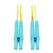 Tripp Lite LC to LC Multimode Duplex Fiber Optics Patch Cable, 15 Meter