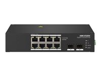 Hikvision DS-3T1310P-SI/HS Switch 8-porte Gigabit Ethernet High PoE / PoE