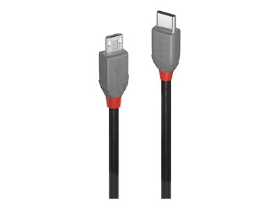 C ble USB 2.0 Type C vers Micro-B, Anthra Line, 2m