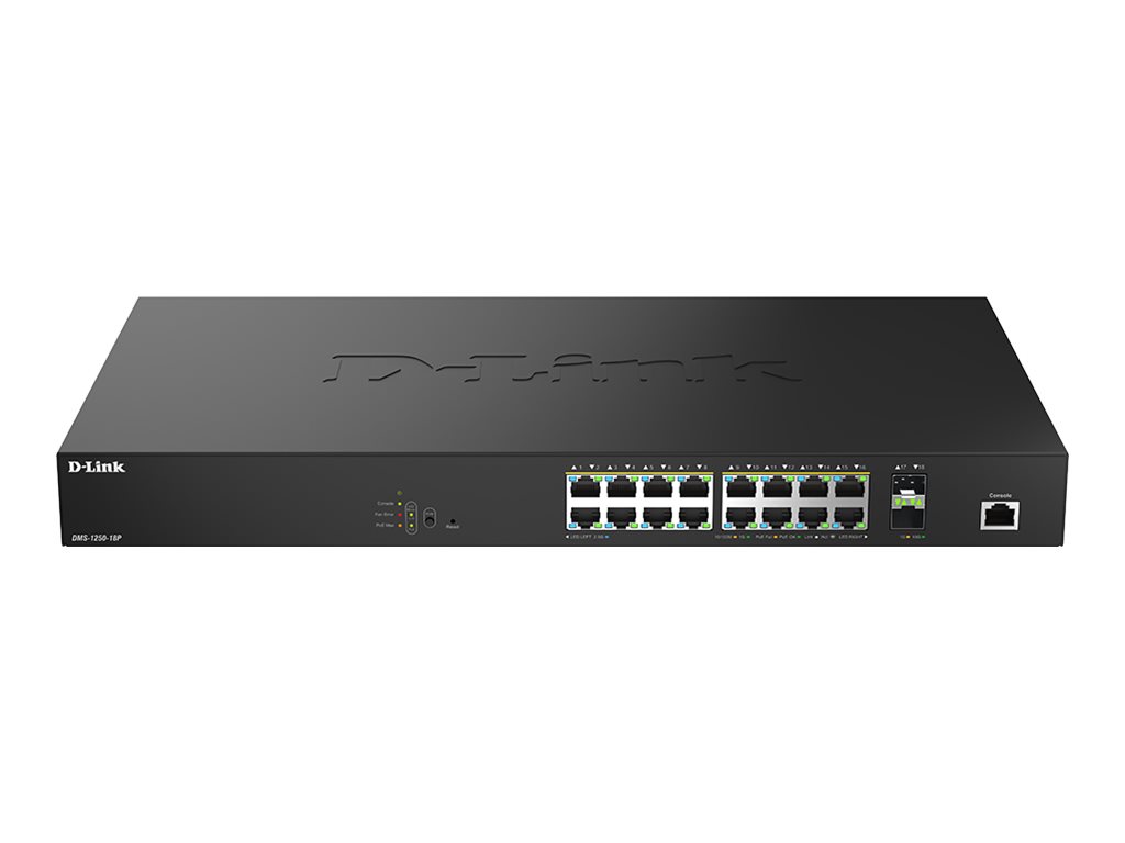D-Link DMS 1250-18P - Switch