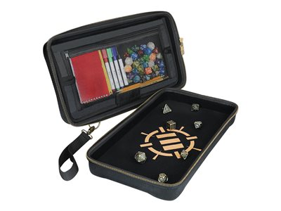 ENHANCE Tabletop Series Community DnD Dice Case and Dice Rolling Tray
