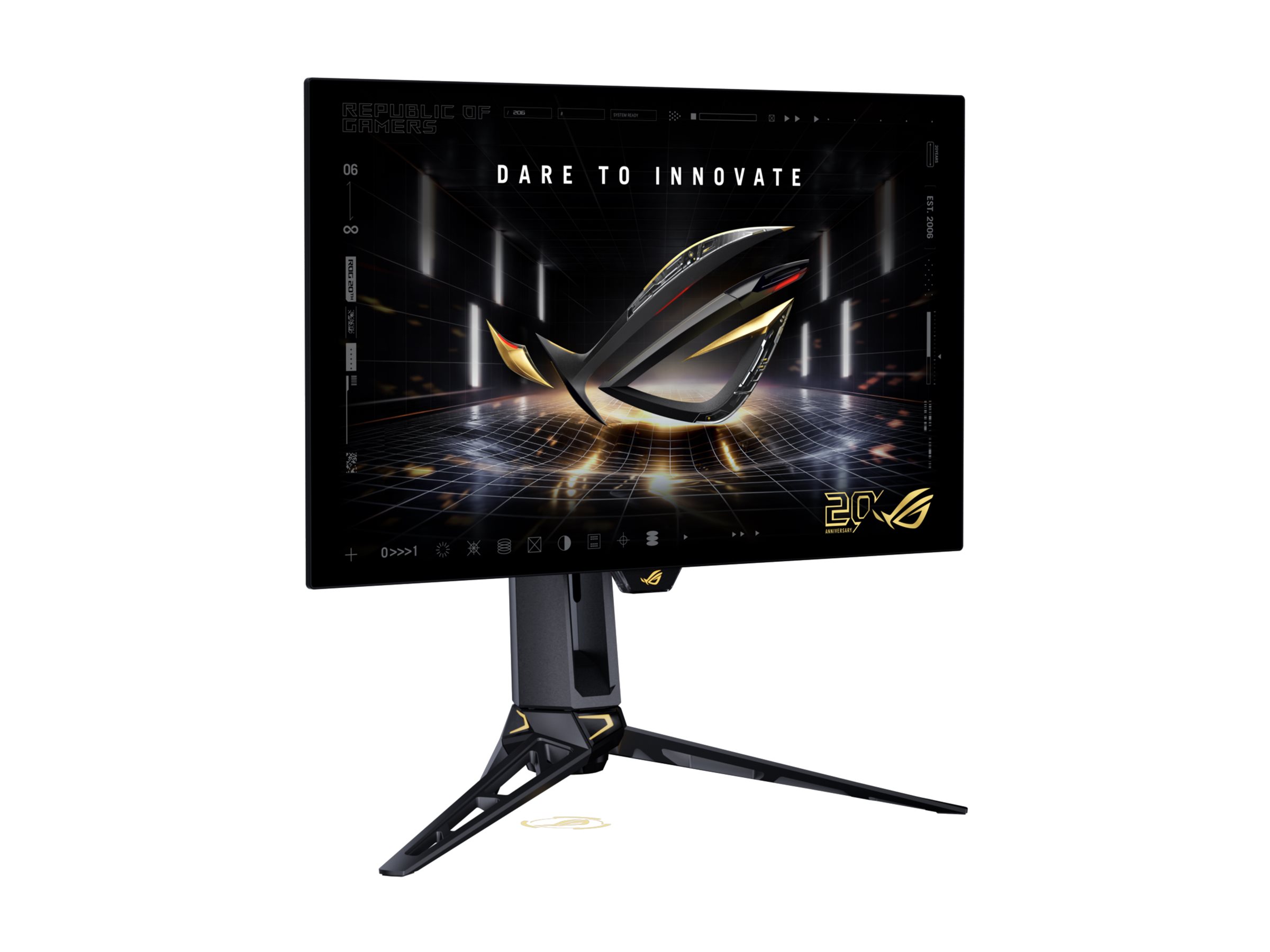 ASUS ROG Swift PG27AQWP-G Edition 20 OLED monitor QHD 27 Product shot Front 80025