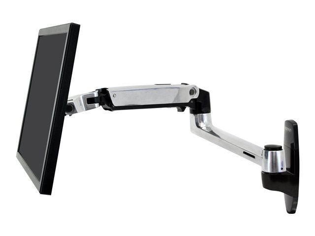 Ergotron LX - Mounting kit (wall mount, monitor arm) - for LCD display - aluminum 