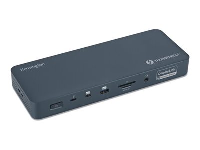 Kensington SD5900T EQ, docking station, USB-C / USB4 / Thunderbolt 3 / Thunderbolt 4, 2 x HDMI, 3 x DP, 1GbE, 2.5GbE