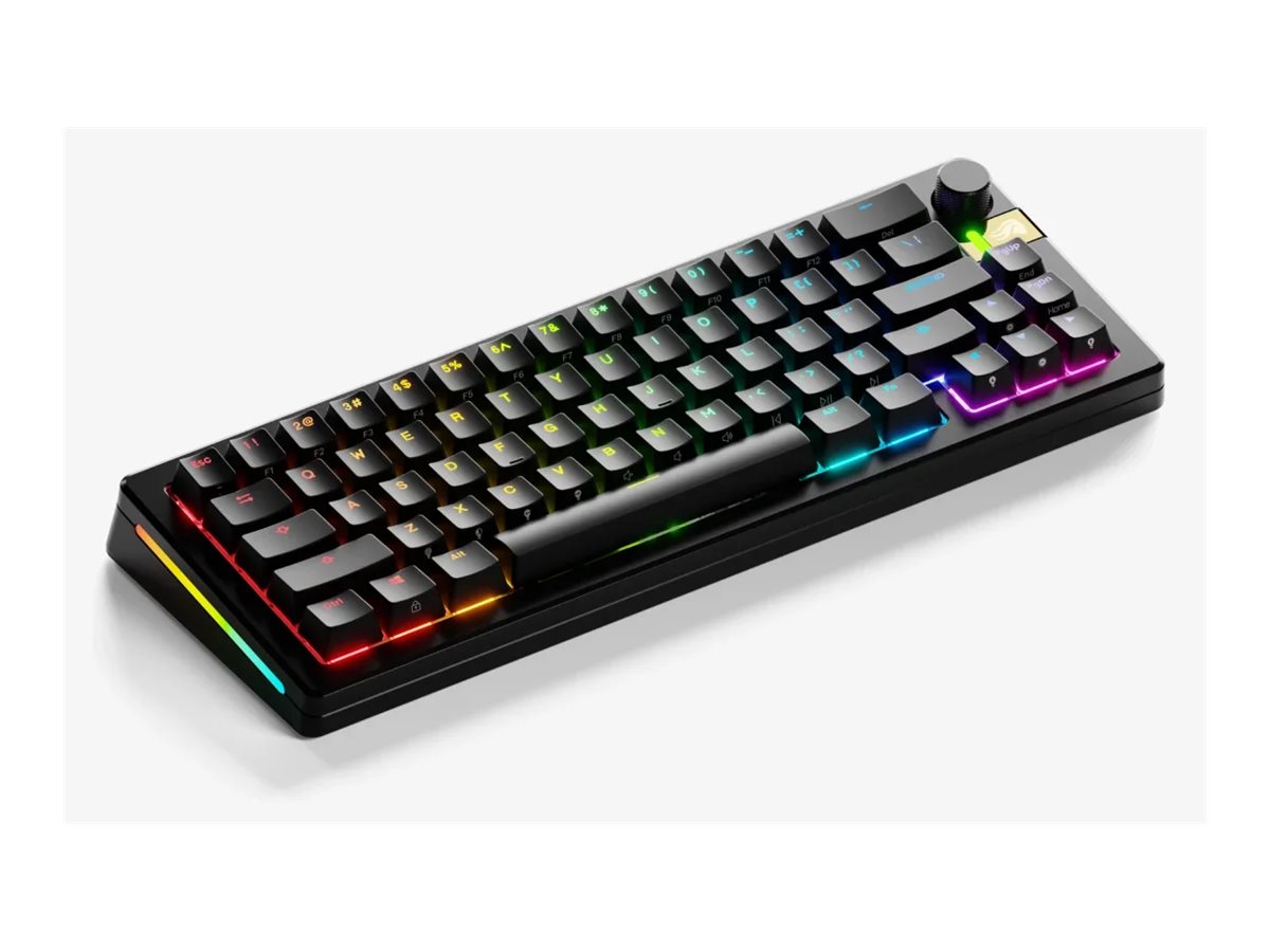 Glorious GMMK3 PRO HE keyboard prebuilt 65% QWERTY US black Input Product shot Right side 77650