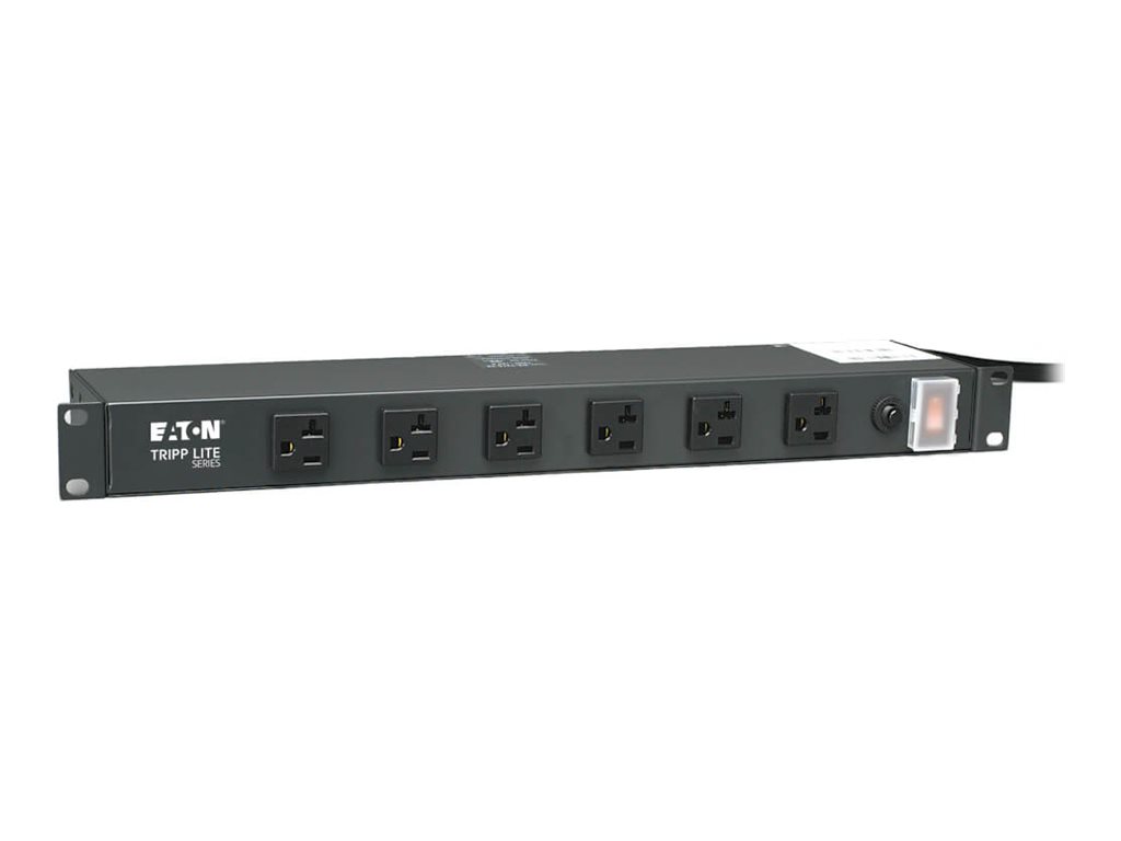 Tripp Lite Power Strip Rackmount Metal 120V 5-15/20R 12 Outlet 15' Cord 1U