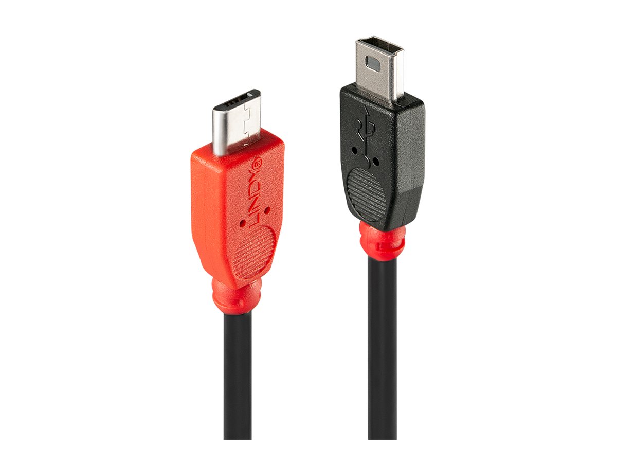 LINDY USB 2.0 Cable Type Micro-B/Mini-B