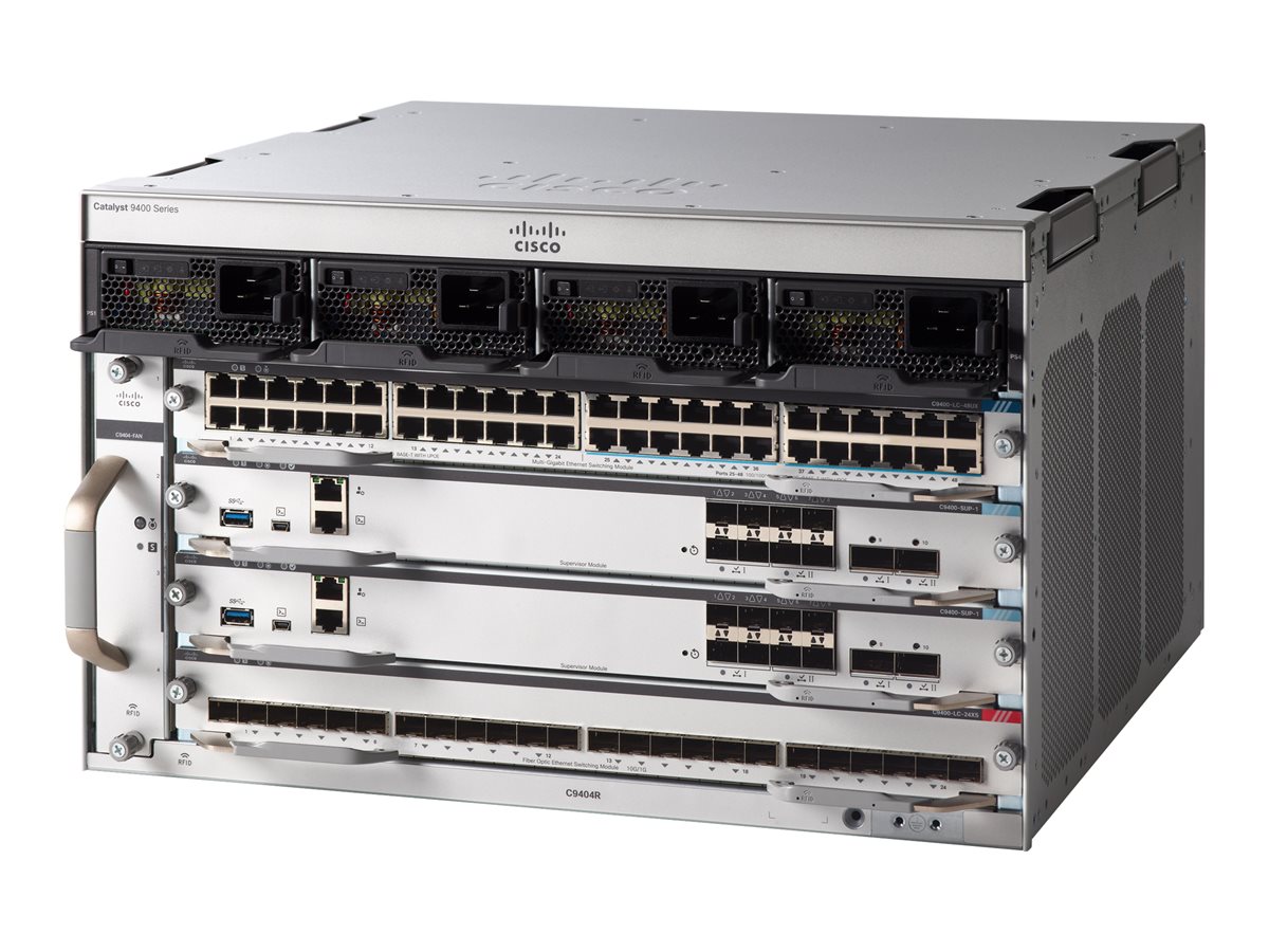 CISCO Catalyst 9400 Series 4 slot chass