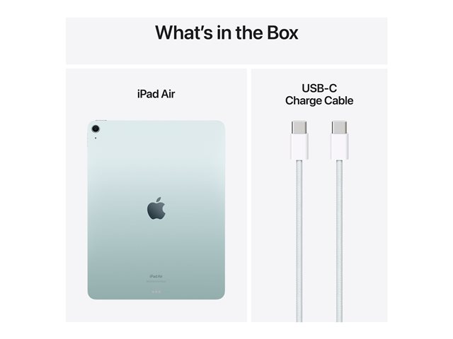  Apple iPad Air 13'' - M2 - 256 Go - Wi-Fi - bleu