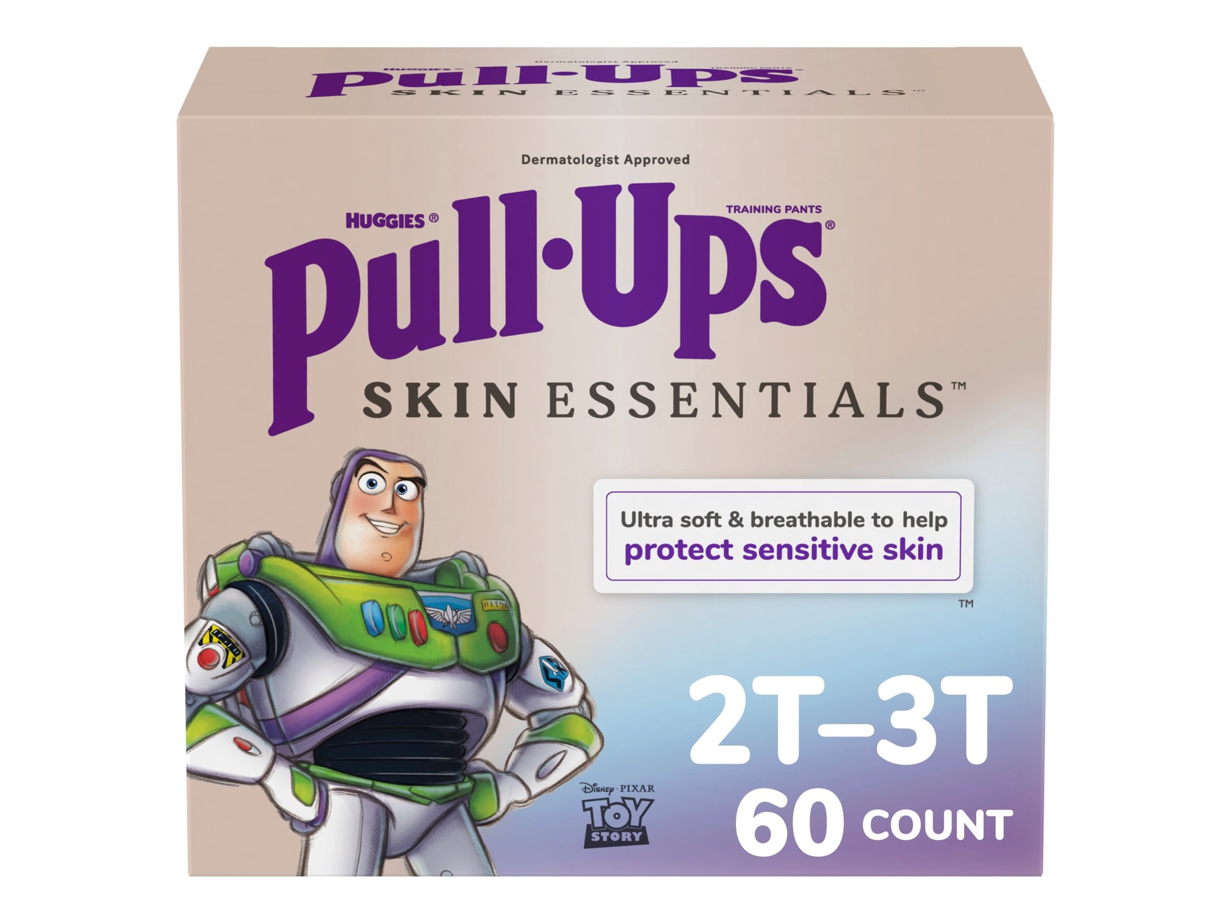 Huggies Pull-Ups Skin Essentials Training Pants - Disney Toy Story - Size 2T-3T - 60's