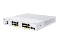 Cisco Business 350 Series 350-16P-2G Switch 16-porte Gigabit  PoE+
