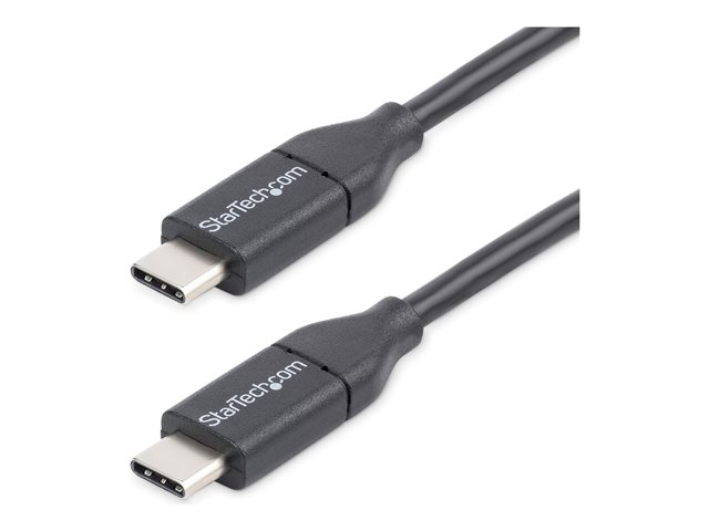 Image of StarTech.com 0.5m USB C Cable - USB 2.0 - M/M - USB-C Charger Cable - USB 2.0 Type C Cable - Short USB C Cable (USB2CC50CM) - USB-C cable - 24 pin USB-C to 24 pin USB-C - 50 cm