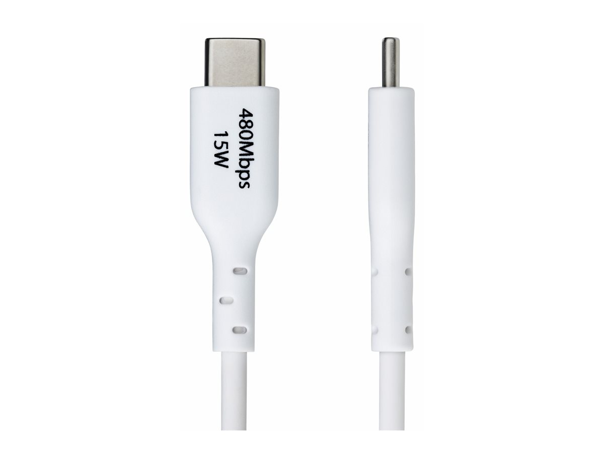 StarTech.com 3ft (1m) White USB-A to USB-C Charging Cable/Cord, M/M - USB kabel typ C - USB do USB-C - 1 m – foto 4