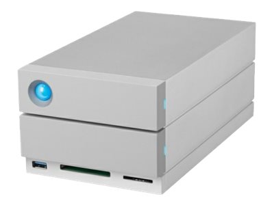LaCie 2big Dock Thunderbolt 3 - Hard drive array - 8 TB - 2 bays (SATA-600) - HDD 4 TB x 2 - USB 3.1, Thunderbolt 3 (external)
