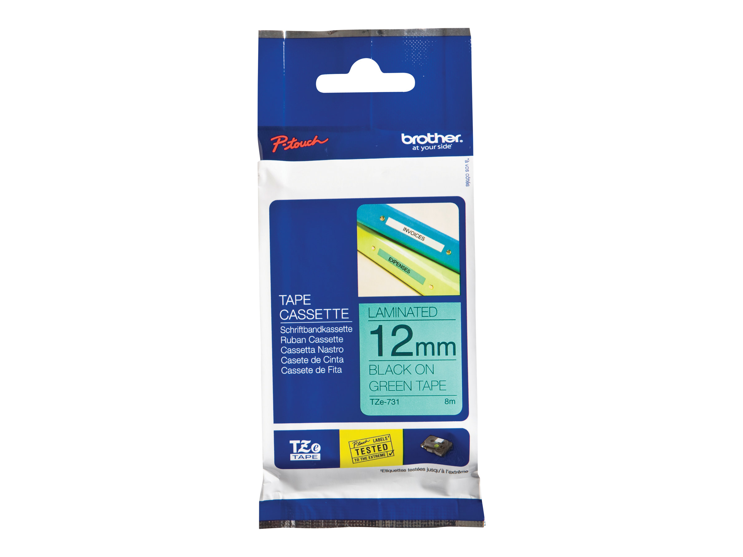 Brother TZe-731 - Standard adhesive