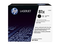 HP 81X High Yield Black Toner LJ Enterpr