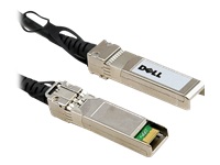 Dell Customer Kit - 25GBase direct attach cable - SFP28 (M) to SFP28 (M) - 3.3 ft - twinaxial - passive - for PowerEdge C6420; PowerSwitch S5232F-ON, S5296F-ON