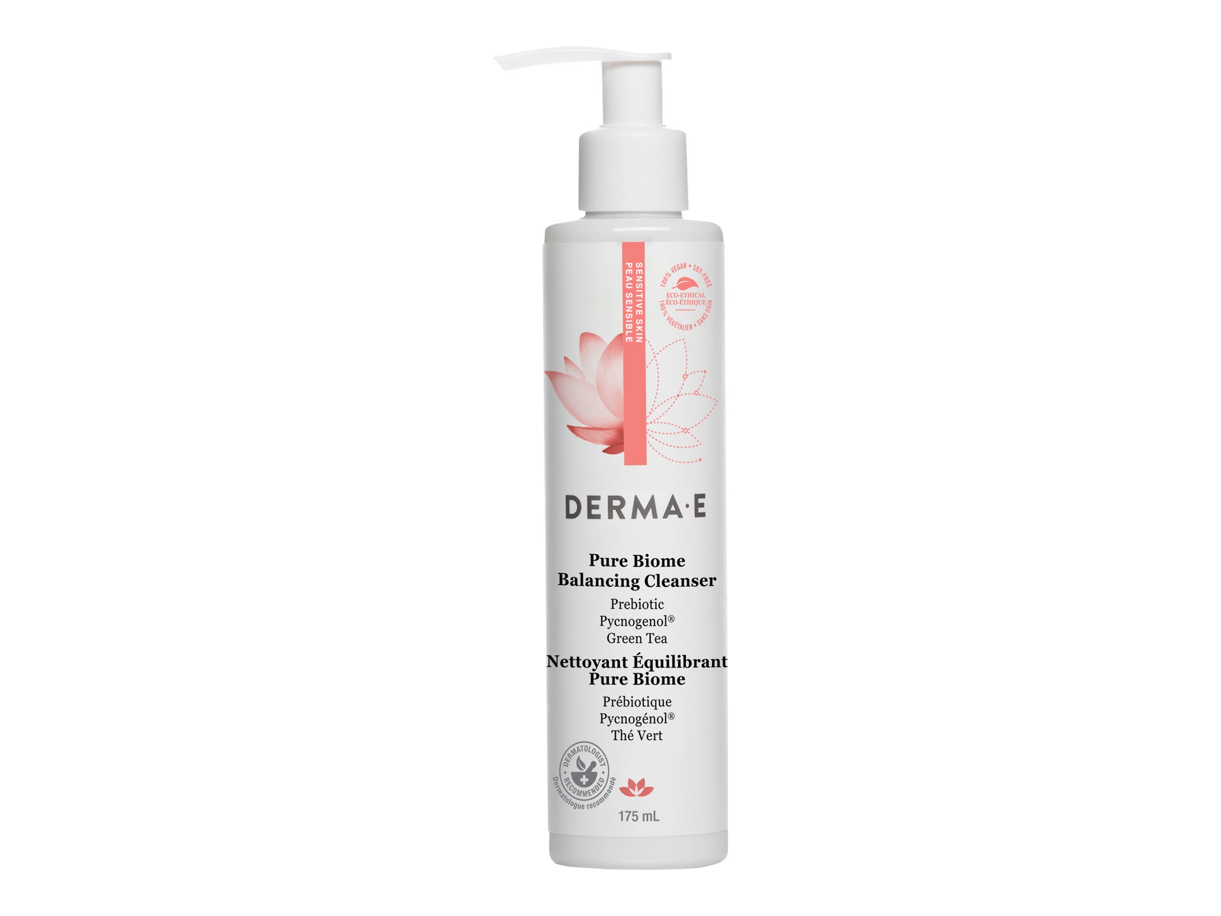 DERMA E Pure Biome Balancing Cleanser - 175ml