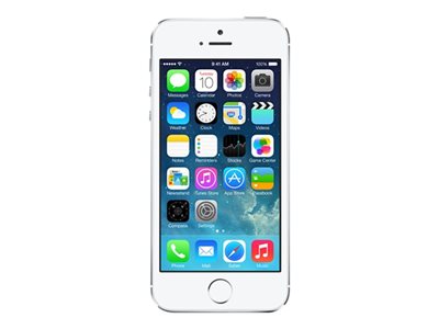 Apple iPhone 5s - silver - 4G - 16 GB - GSM - smartphone