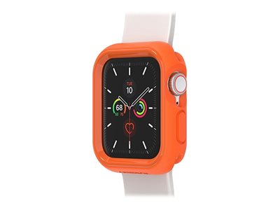 OtterBox EXO EDGE - Stoßstange für Smartwatch - Polycarbonat, TPE - Bright Sun Orange - elegantes Design - für Apple Watch (40 mm)