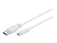 goobay USB 3.0 USB Type-C kabel 50cm Hvid