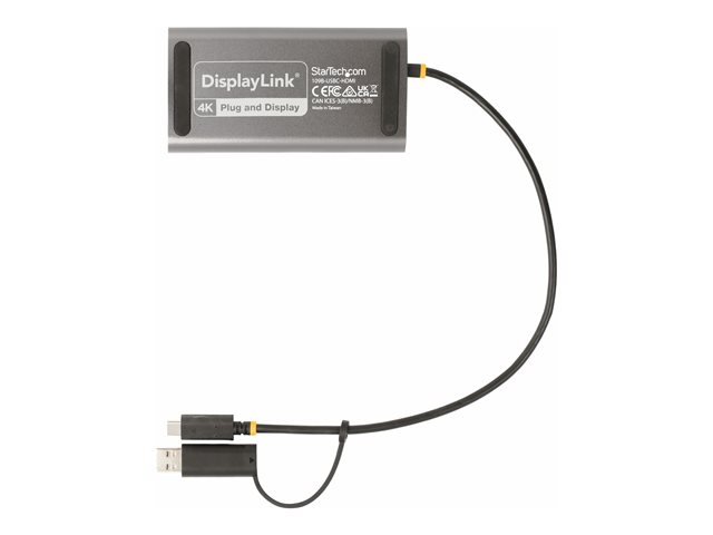 StarTech.com Adaptateur USB-C vers Double HDMI/4K60Hz