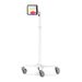 Compulocks iPad 10th-11th (A16) Gen PowerMove Medical Rolling Cart Extended Black