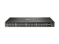 HPE Aruba Networking CX 6200F 48G Class 4 PoE 4SFP 370W Switch - switch - Max. Stacking Distance 10 kms - 48 ports - Managed 