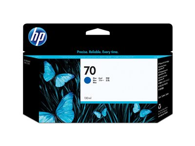 HP NO70 ENCRE VIVERA BLEUE 130M