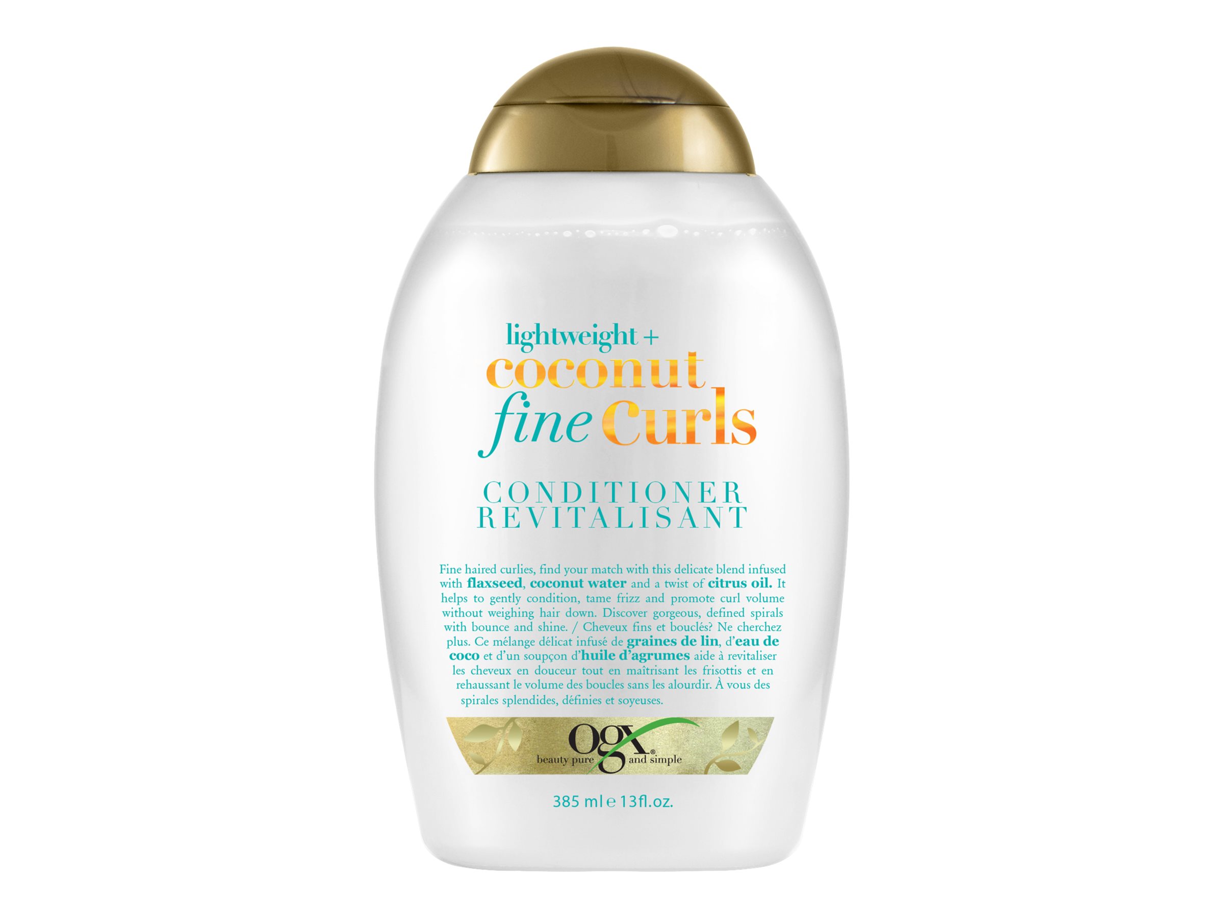 OGX Lightweight + Coconut Fine Curls Conditioner - 385ml