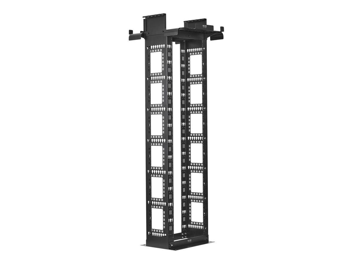 Eaton Tripp Lite Series SmartRack 45U Heavy-Duty 2-Post Open Frame Rack, 12-Inch Deep