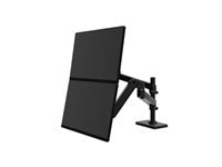 Ergotron LX Pro - Kit de montage (bras d'empilage double) - modulaire - pour 2 écrans LCD 