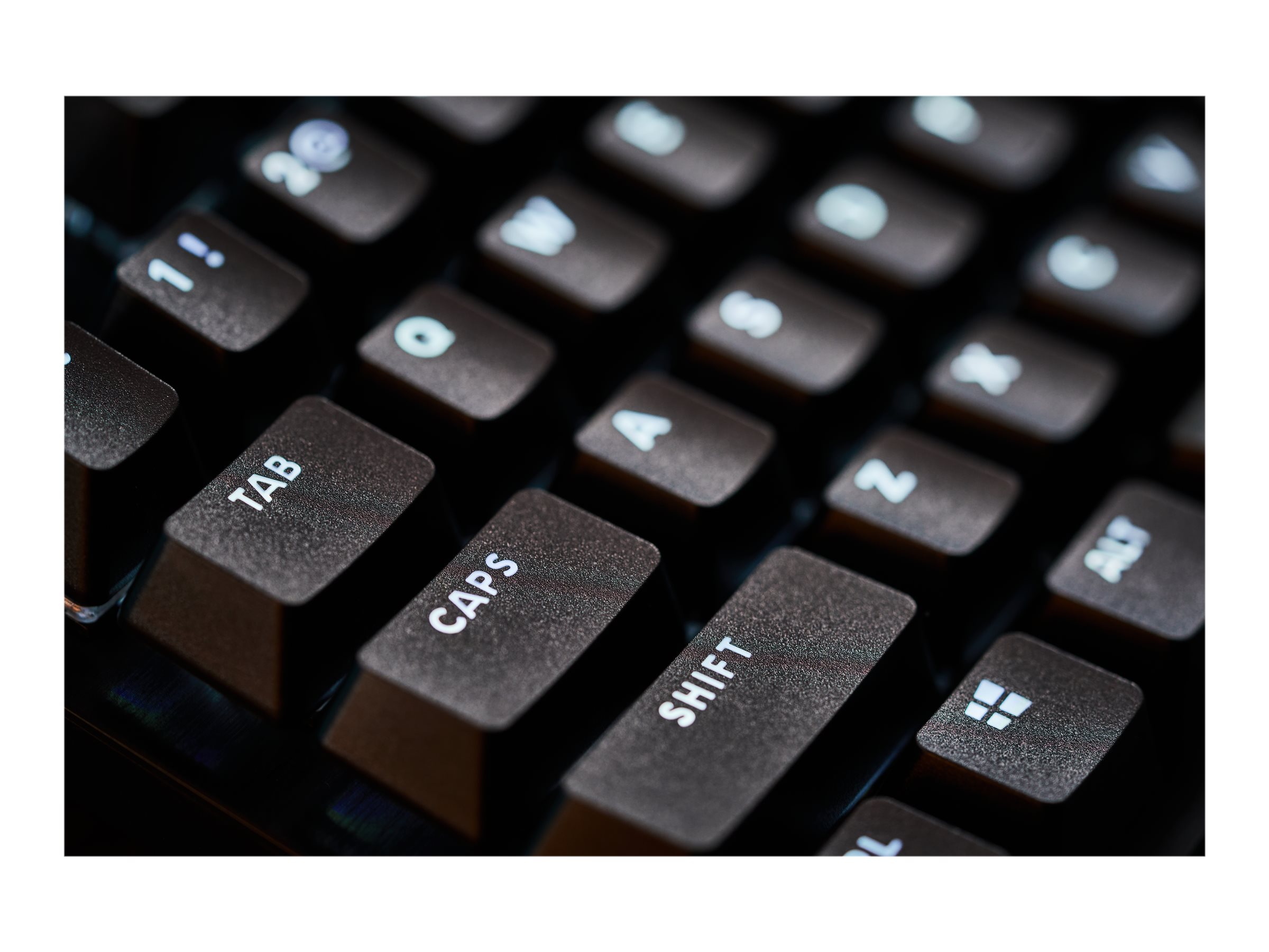 Logitech G G413 SE keyboard black Input Product shot Left side 78000