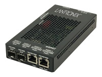Lantronix SGPAT Series - Convertisseur de média à fibre optique - 1GbE - 10Base-T, 100Base-TX, 1000Base-T, 100Base-FX, 1000Base-X 