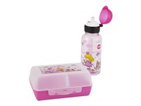 EMSA Thermal flask and food box set Sort Brun Pink Hvid Gul Transparent