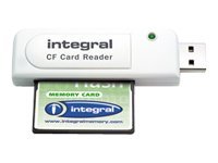 Image of Integral USB 2.0 Single Slot CF Reader - card reader - USB 2.0