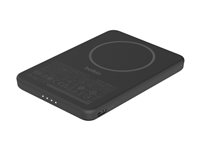 Belkin BoostCharge Trådløs power bank 5000mAh 15Watt 1xUSB-C Sort