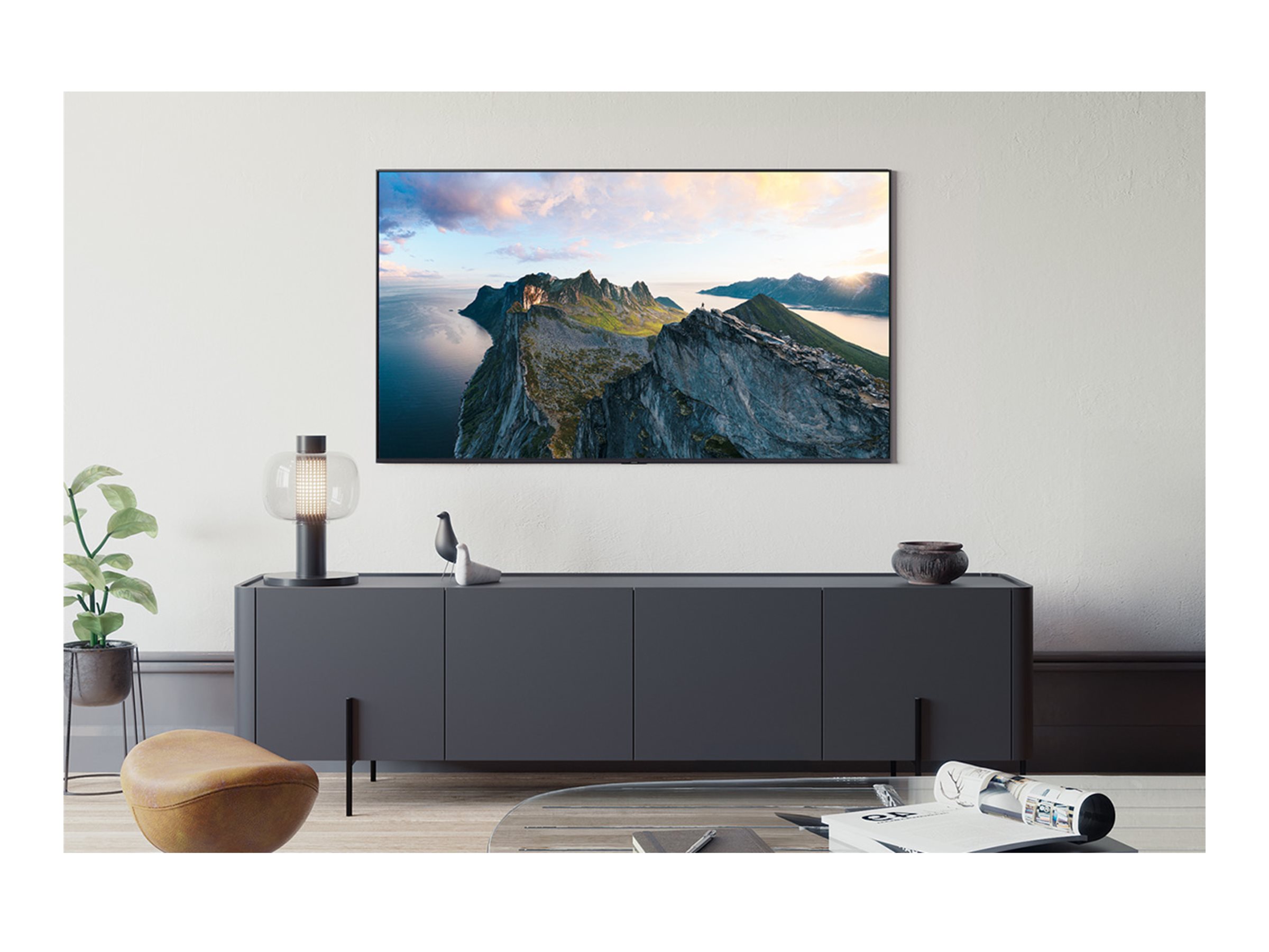 Samsung QN80F Series GQ75QN80FAUXZG 75" 4K Neo QLED Smart TV Kohlenstoffsilber