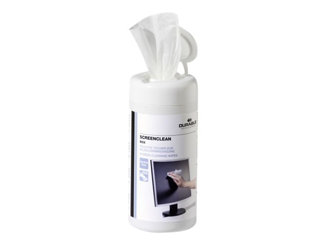 Image of DURABLE Screenclean Box - cleaning wipes