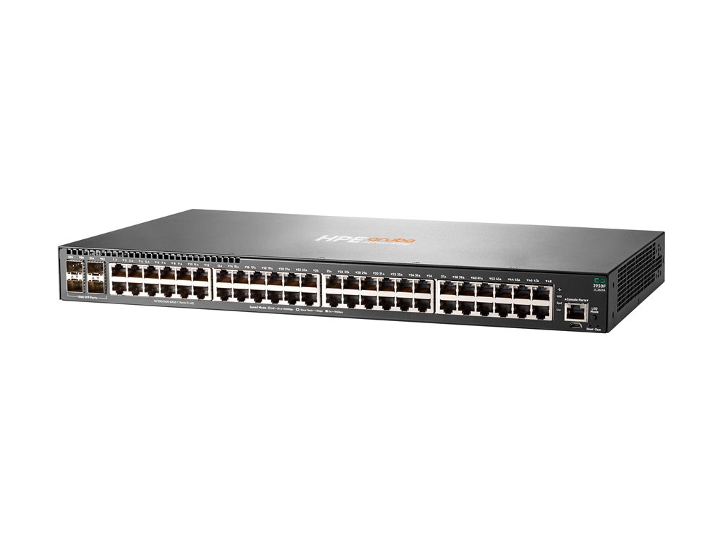 HPE Aruba 2930F Switch 48G 4SFP EU EN