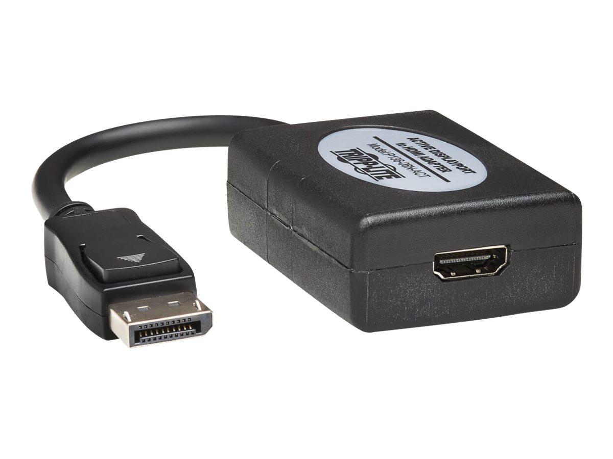 Tripp Lite 6in DisplayPort to HDMI Adapter Converter Active UHD DP to HDMI 4K x 2K M/F 6"