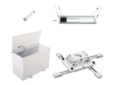 Chief KITPS006PW - Mounting kit (extension column, suspended ceiling plate, universal mount, suspended ceiling box)