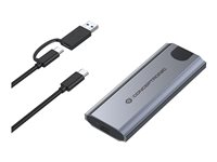 Conceptronic Ekstern Lagringspakning USB 3.2 (Gen 2) M.2 NVMe Card / PCIe (NVMe)