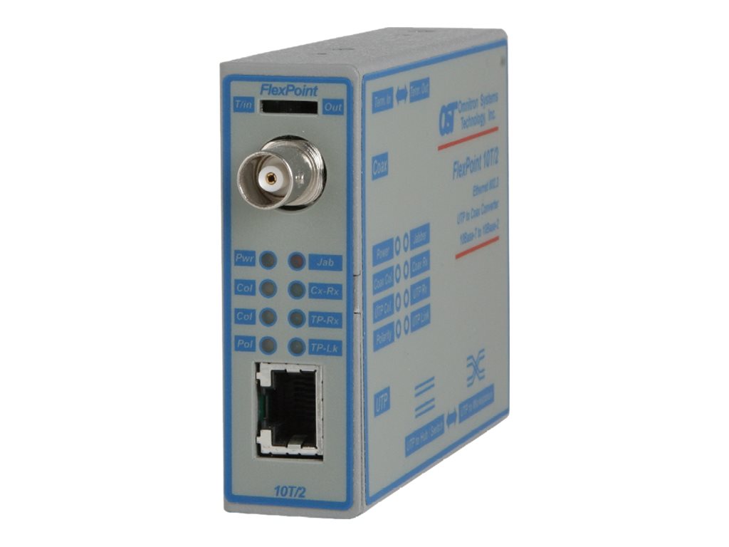 FLEXPOINT 10T/2 10B2 COAX TO 10BT UNIV PWR WIDE TEMP