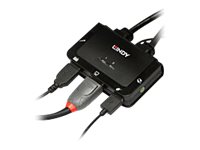 LINDY 2 Port DisplayPort USB KVM Switch