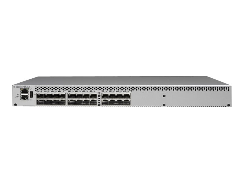 HPE SN3000B 16Gb 24-port/12-port Active Fibre Channel Switch | SHI